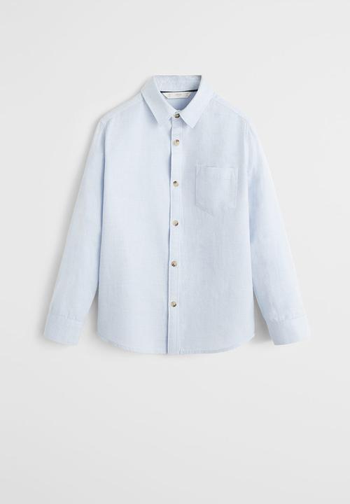 MANGO - Shirt brenni - blue