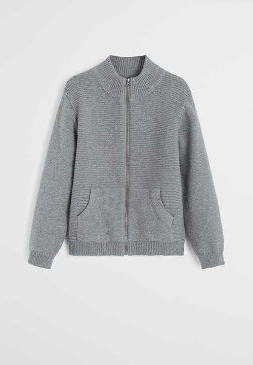 MANGO - Cardigan david6 - grey