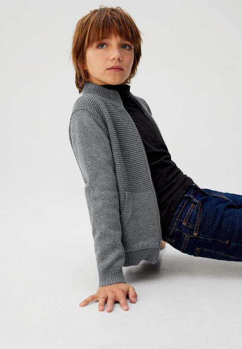 MANGO - Cardigan david6 - grey