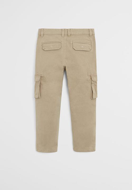 MANGO - Trousers sebas - beige 