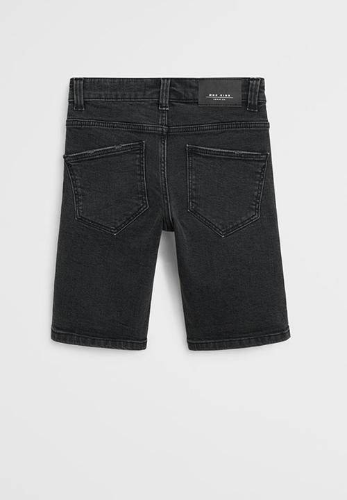 MANGO - Bermuda shorts john - black