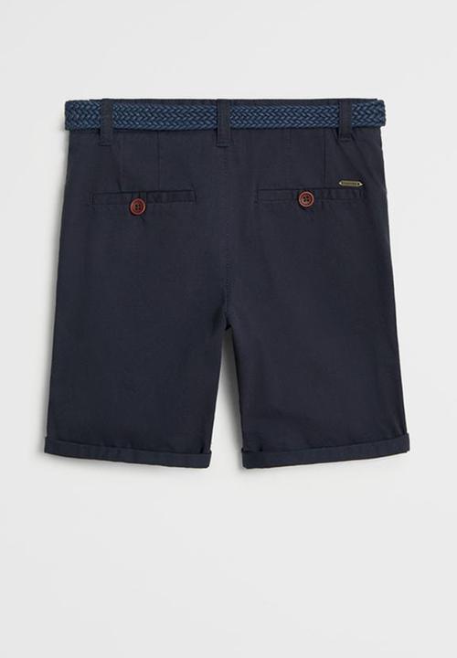 MANGO - Bermuda shorts pico6 - navy