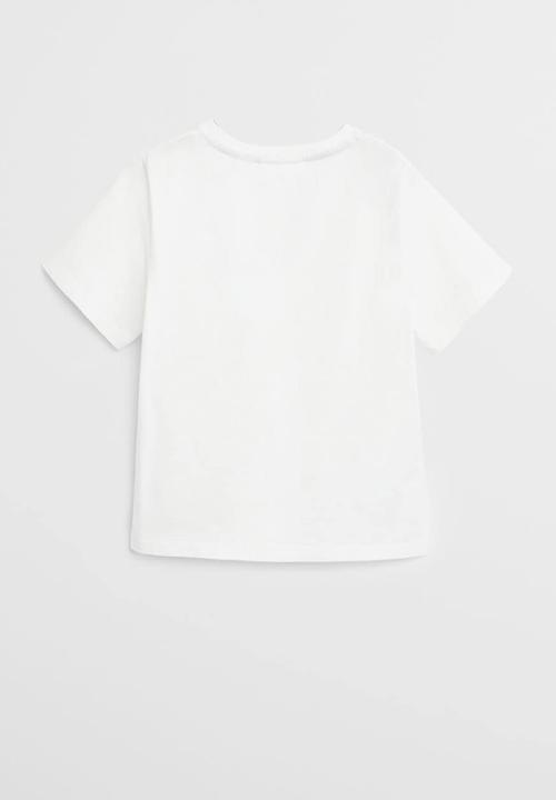 MANGO - Pyjama pack matias - white & blue 