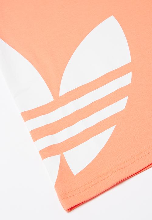 adidas Originals - Big trefoil tee - orange