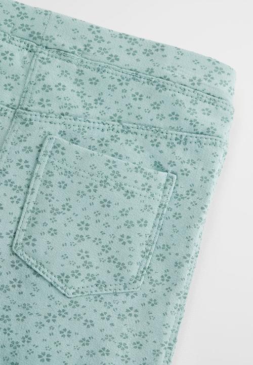 MANGO - Leggings Terry - green