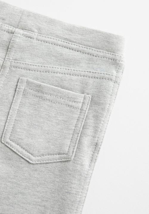 MANGO - Leggings terry - grey