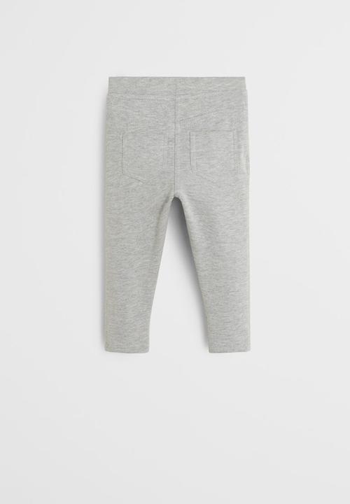 MANGO - Leggings terry - grey