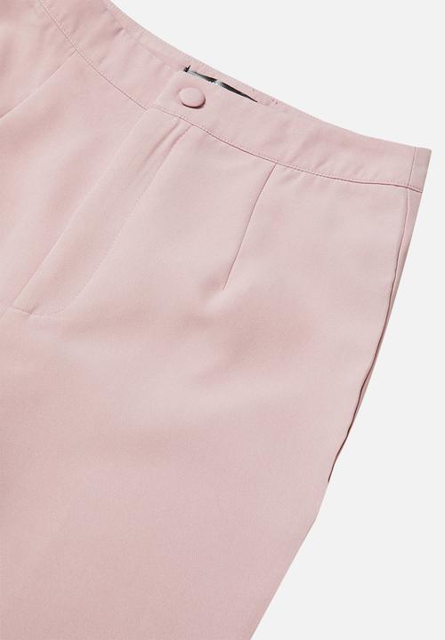 Missguided - Petite basic cigarette trousers - pink