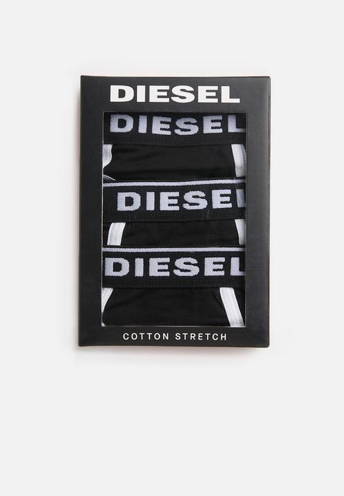 Diesel  - Ufpn-oxy 3 pack panties - black & white  