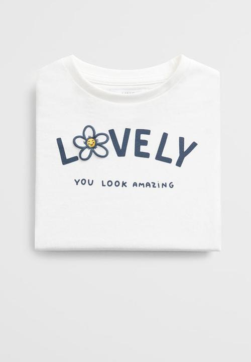 MANGO - T-shirt easy - white