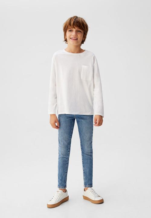 MANGO - Jeans skinny - blue 