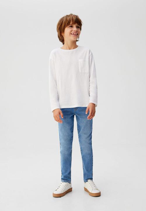 MANGO - Jeans comfy - blue 