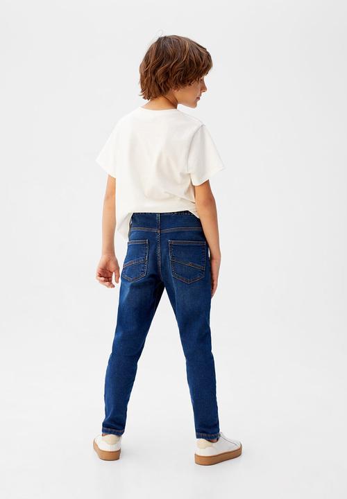 MANGO - Jeans comfy - blue 