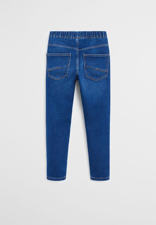 MANGO - Jeans comfy - blue 