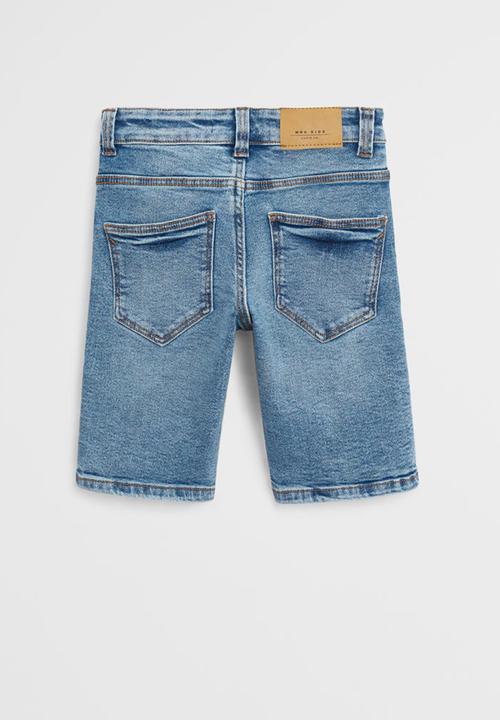 MANGO - Bermuda shorts john - blue 