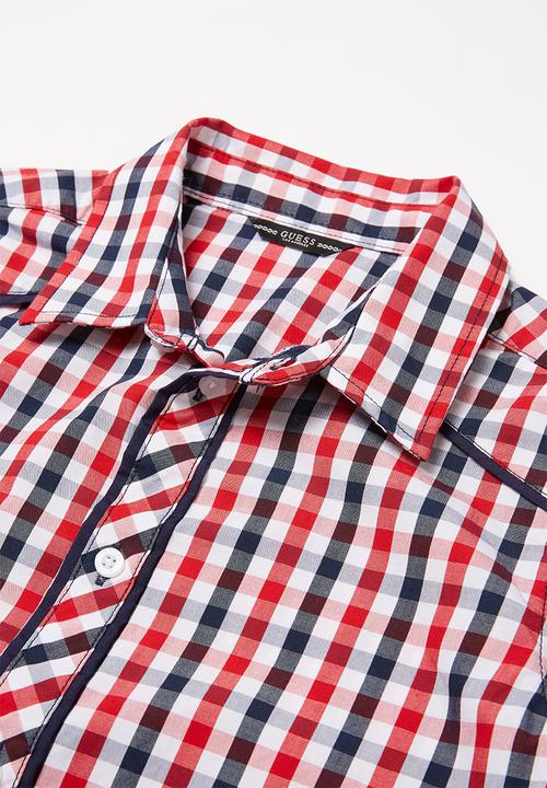 GUESS - Guess check woven shirt - multi 