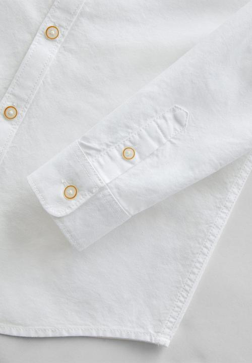 MANGO - Shirt oxford - white