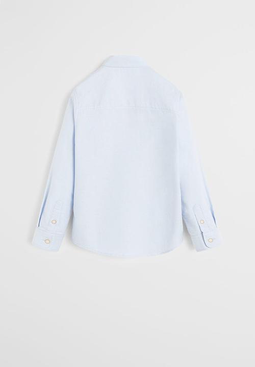 MANGO - Shirt oxford - blue