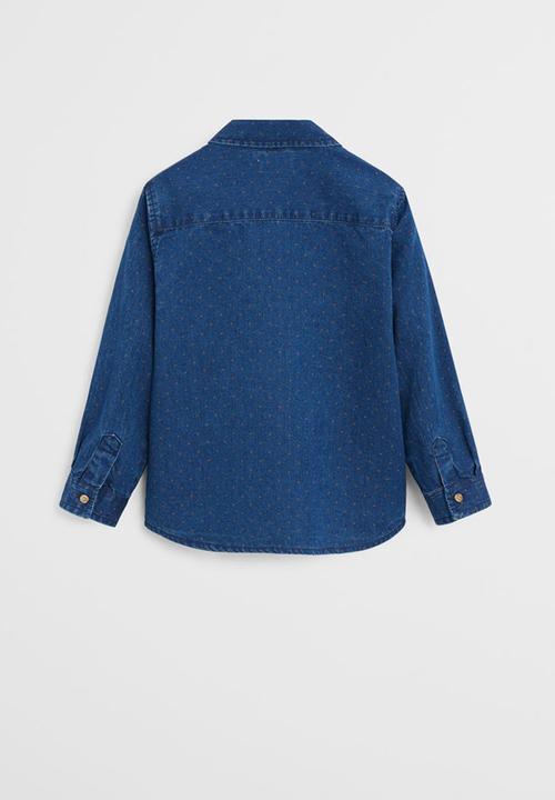 MANGO - Denim shirt - blue 