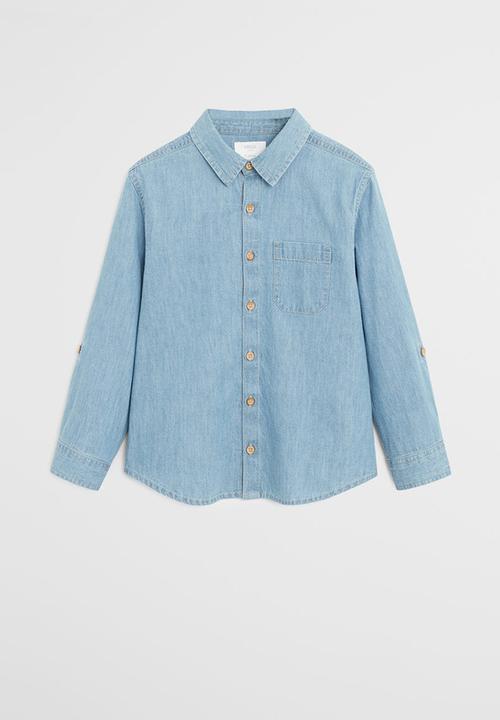 MANGO - Shirt daniel - blue 