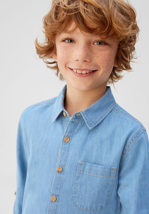 MANGO - Shirt daniel - blue 