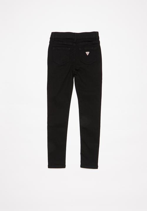 GUESS - Girls high rise denims - black