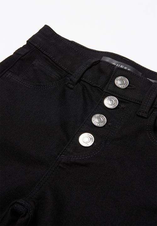 GUESS - Girls high rise denims - black