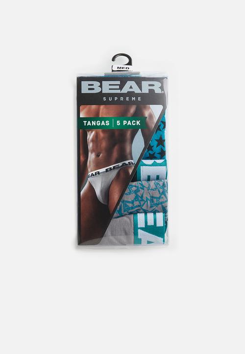 Bear - Bear supreme 5 pack tanga - multi 