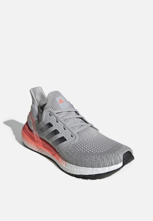 adidas Performance - UltraBOOST 20 w - grey / ngtmet / signal coral