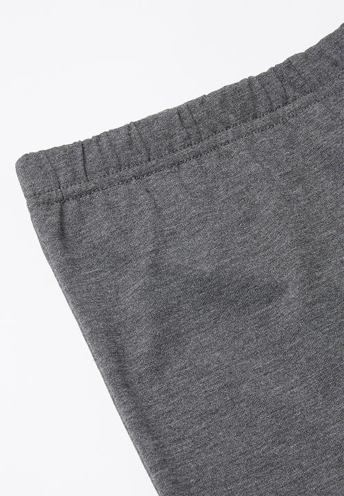 Rebel Republic - Girls 2 pack leggings - black & grey 