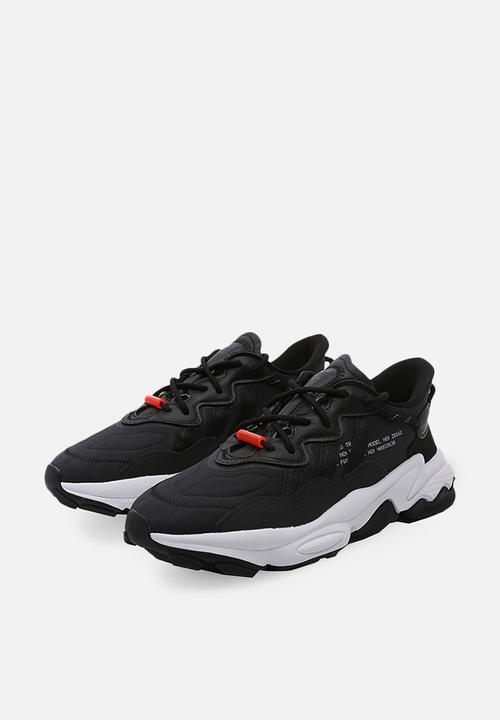 adidas Originals - Ozweego Trail - black / grey / solar red
