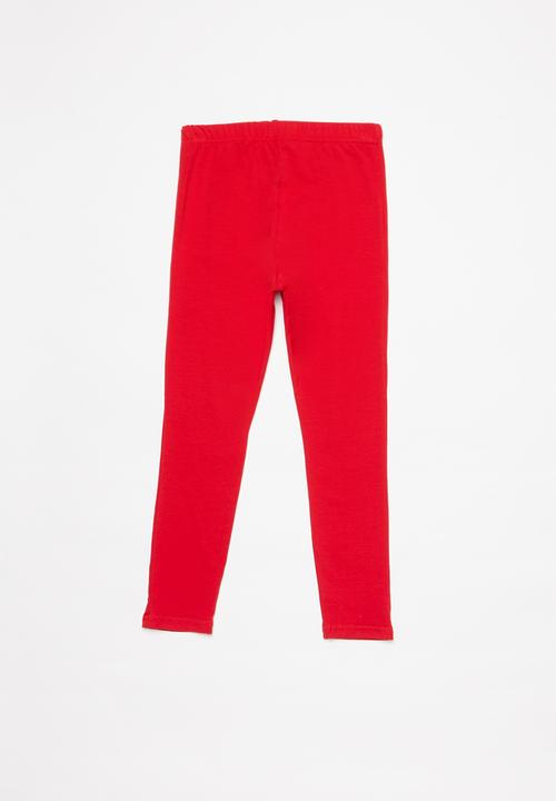 Pop Candy - 2 Pack leggings - navy & red