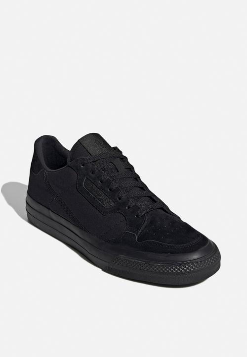 adidas Originals - Continental vulc - core black/core black/ftwr white