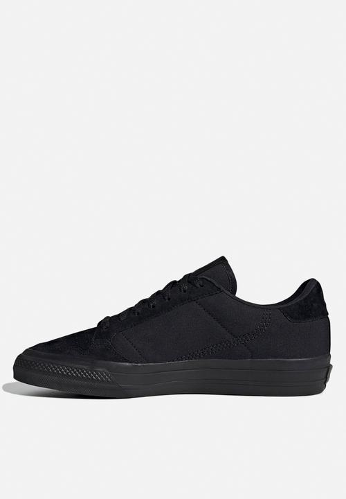 adidas Originals - Continental vulc - core black/core black/ftwr white