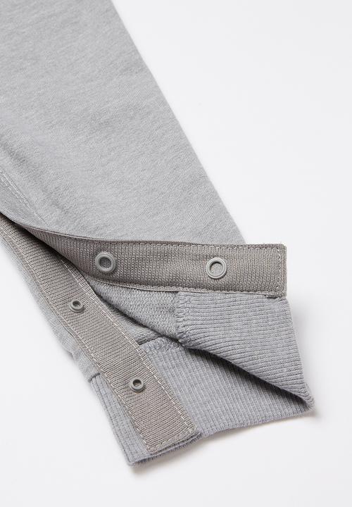 Converse - Converse raglan ruffle covrall - grey 