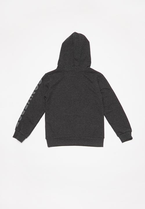 Converse - Converse overdye htr cp hoodie - dark grey