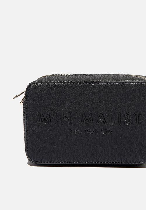 Rubi - Stevie boxy cross body bag - black