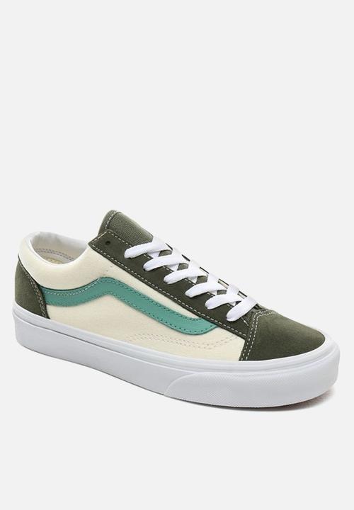Vans - Style 36 - (retro sport) deep lichen green/creme de menthe