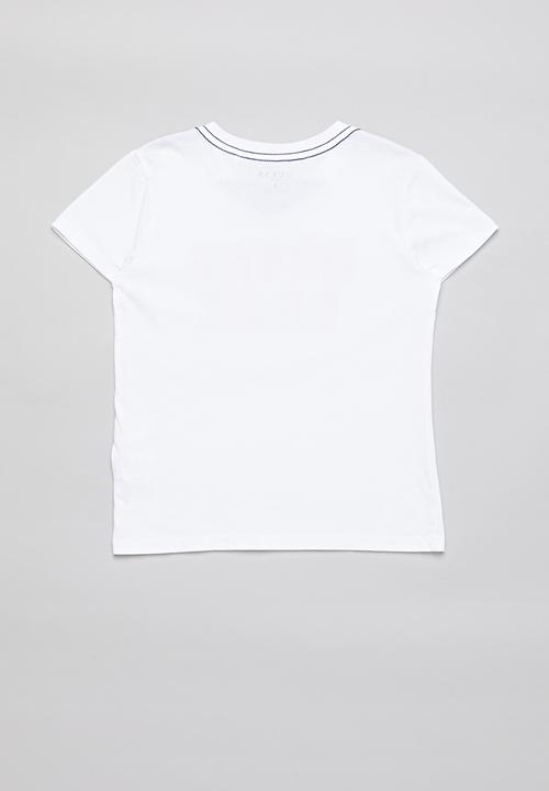 GUESS - Guess 1981 peepout tee - white