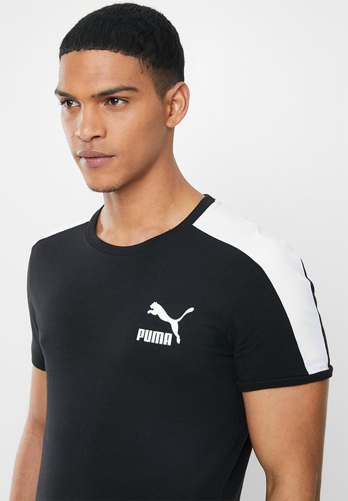 PUMA - Iconic T7 slim tee - puma black