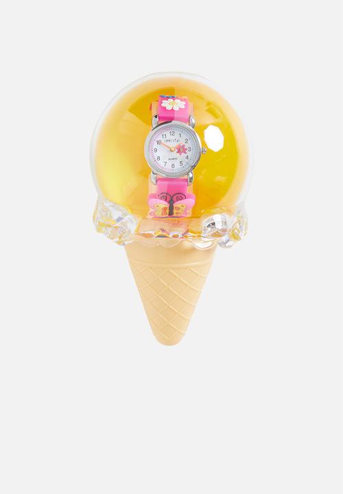 Cool Kids - 3-d garden watch - pink