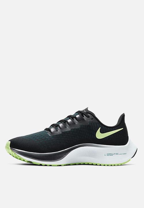 Nike - Air Zoom Pegasus 37 - black / ghost green-valerian blue