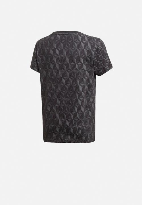 adidas Originals - Tee - black & yellow