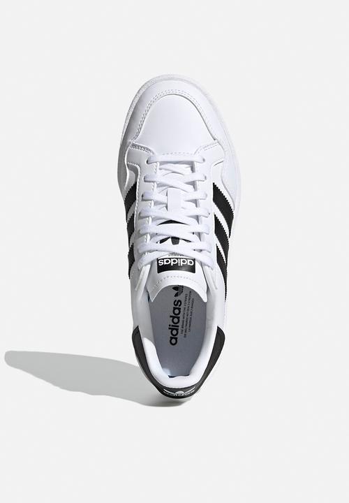 adidas Originals - Team court j - ftwr white/core black/ftwr white
