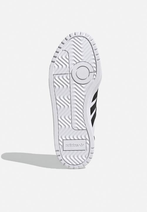 adidas Originals - Team court j - ftwr white/core black/ftwr white