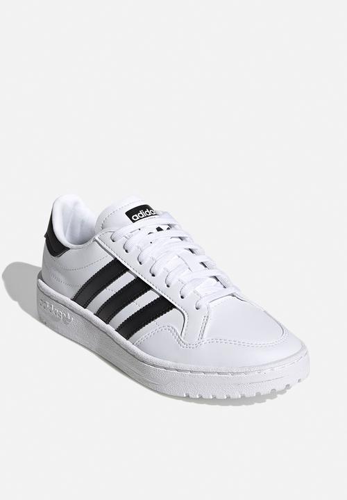 adidas Originals - Team court j - ftwr white/core black/ftwr white