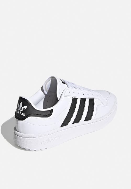 adidas Originals - Team court j - ftwr white/core black/ftwr white