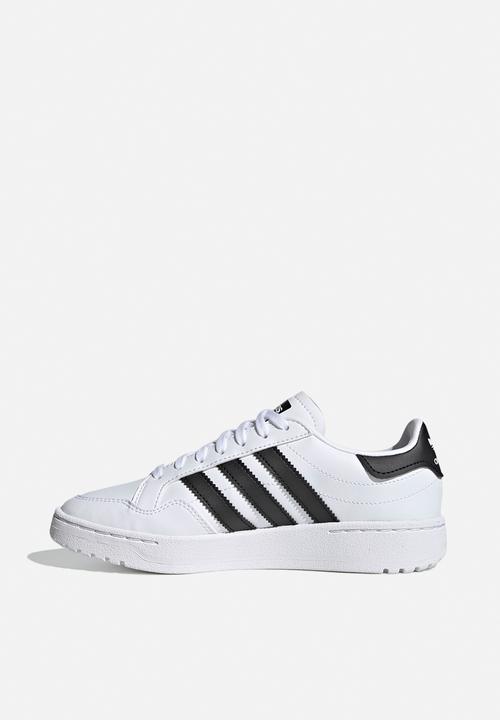 adidas Originals - Team court j - ftwr white/core black/ftwr white
