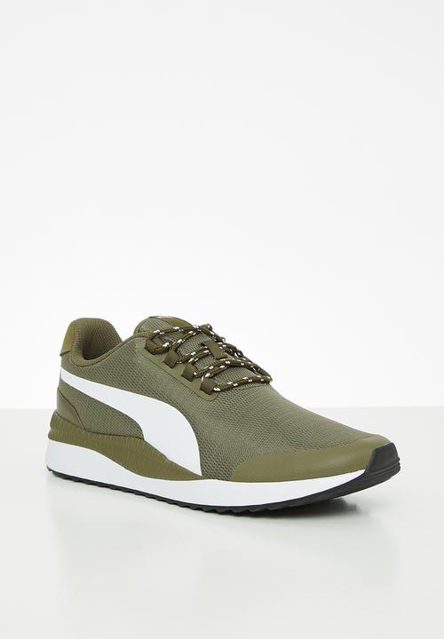 PUMA - Pacer next fs - burnt olive-puma white