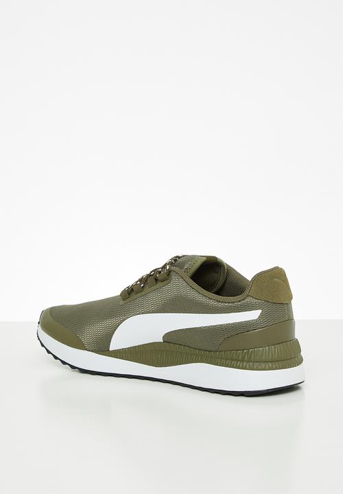 PUMA - Pacer next fs - burnt olive-puma white